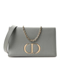 Calfskin 30 Montaigne 2 in 1 Pouch Grey