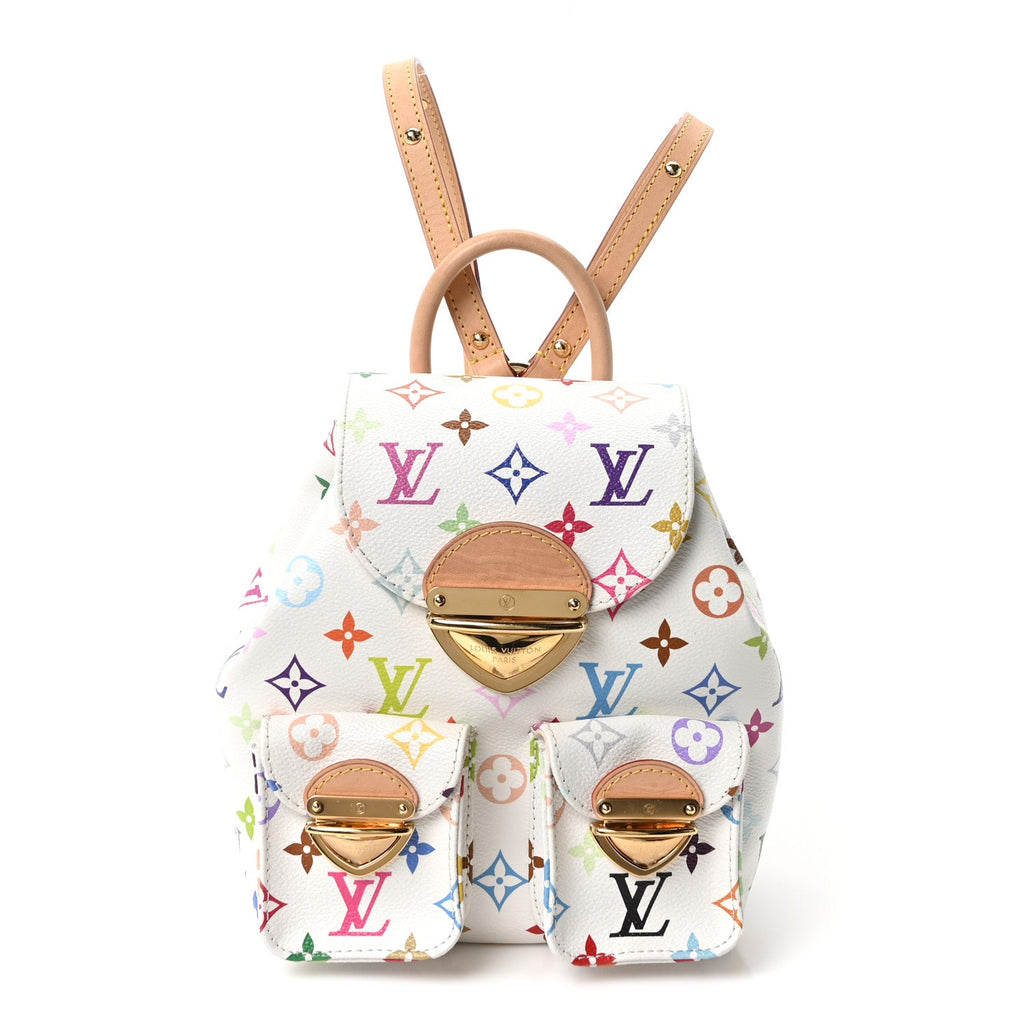 LV X TM Monogram Multicolor Venice Backpack White