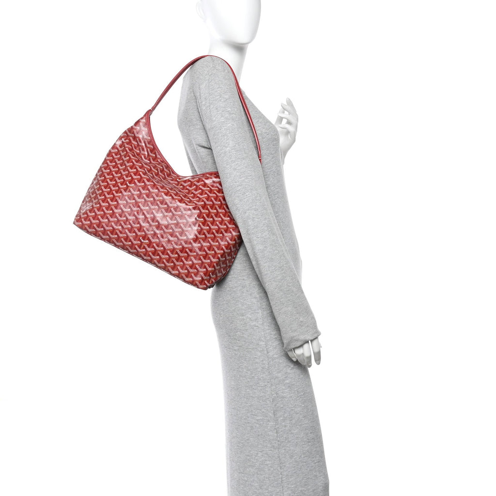 Goyardine Boheme Hobo Red
