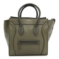 Smooth Calfskin Mini Luggage Almond