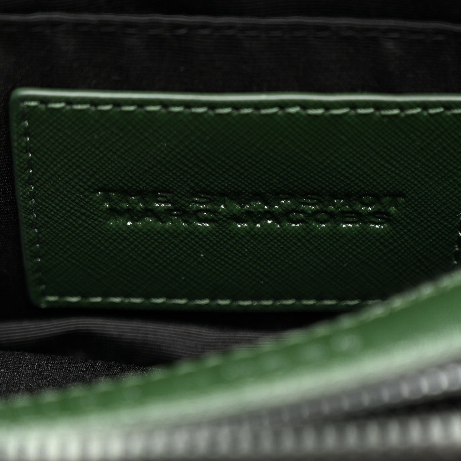 Saffiano Small Snapshot Camera Bag Olive Green