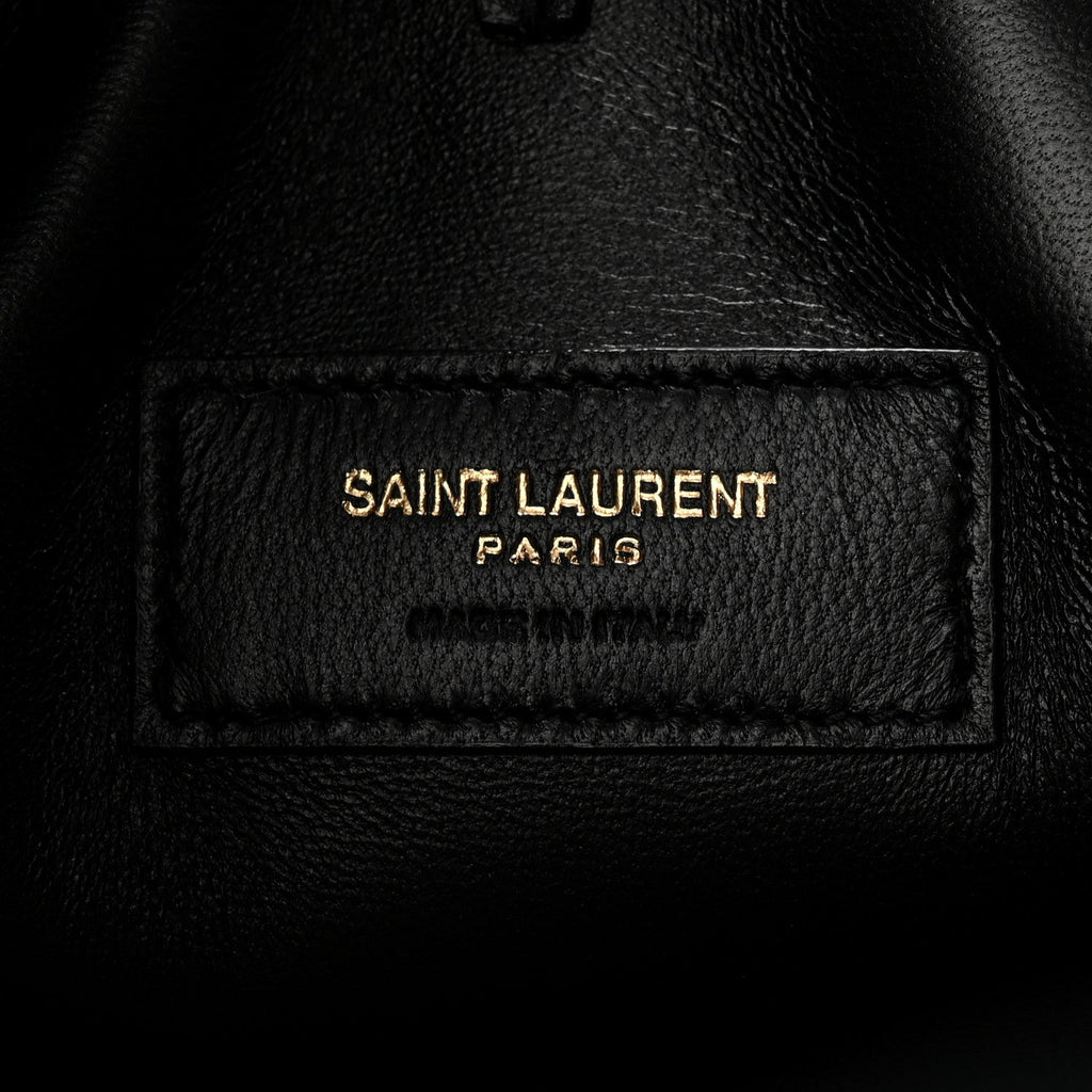 Patent Calfskin Rendez-Vous Hobo Black