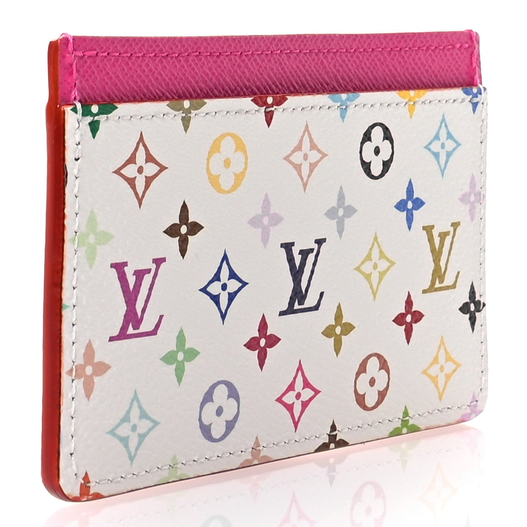 LV X TM Monogram Multicolor  Holder Kawaii Pink