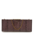 Lacquer Ayers Midnight Clutch  Rose Brown