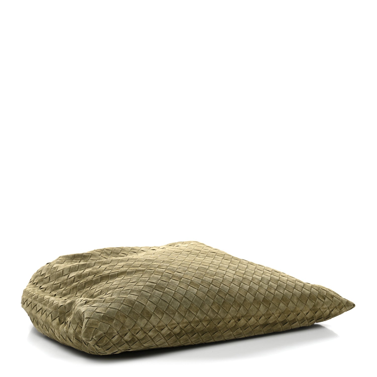 Suede Intrecciato Large Hop Mud
