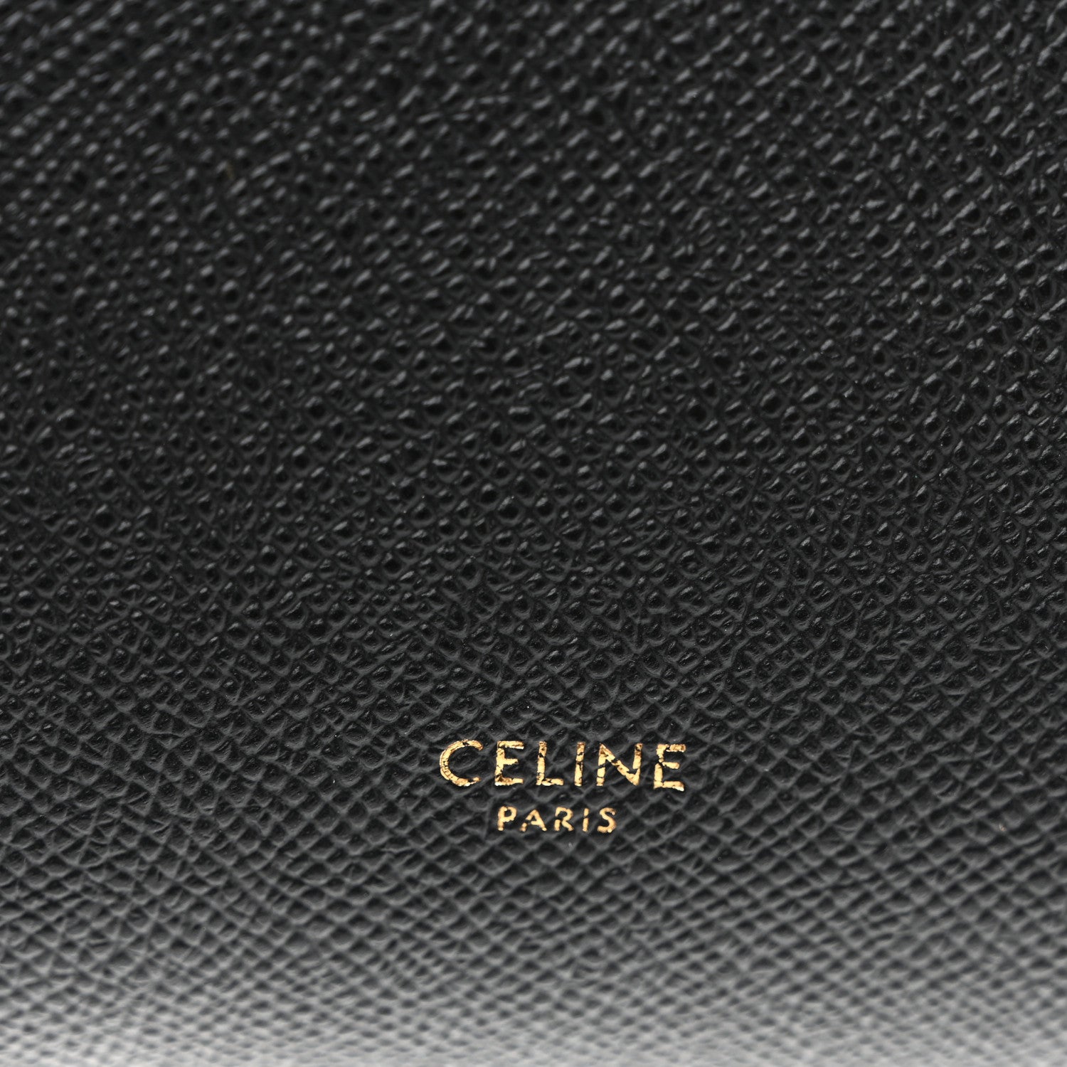 Grained Calfskin Micro Belt Bag Black