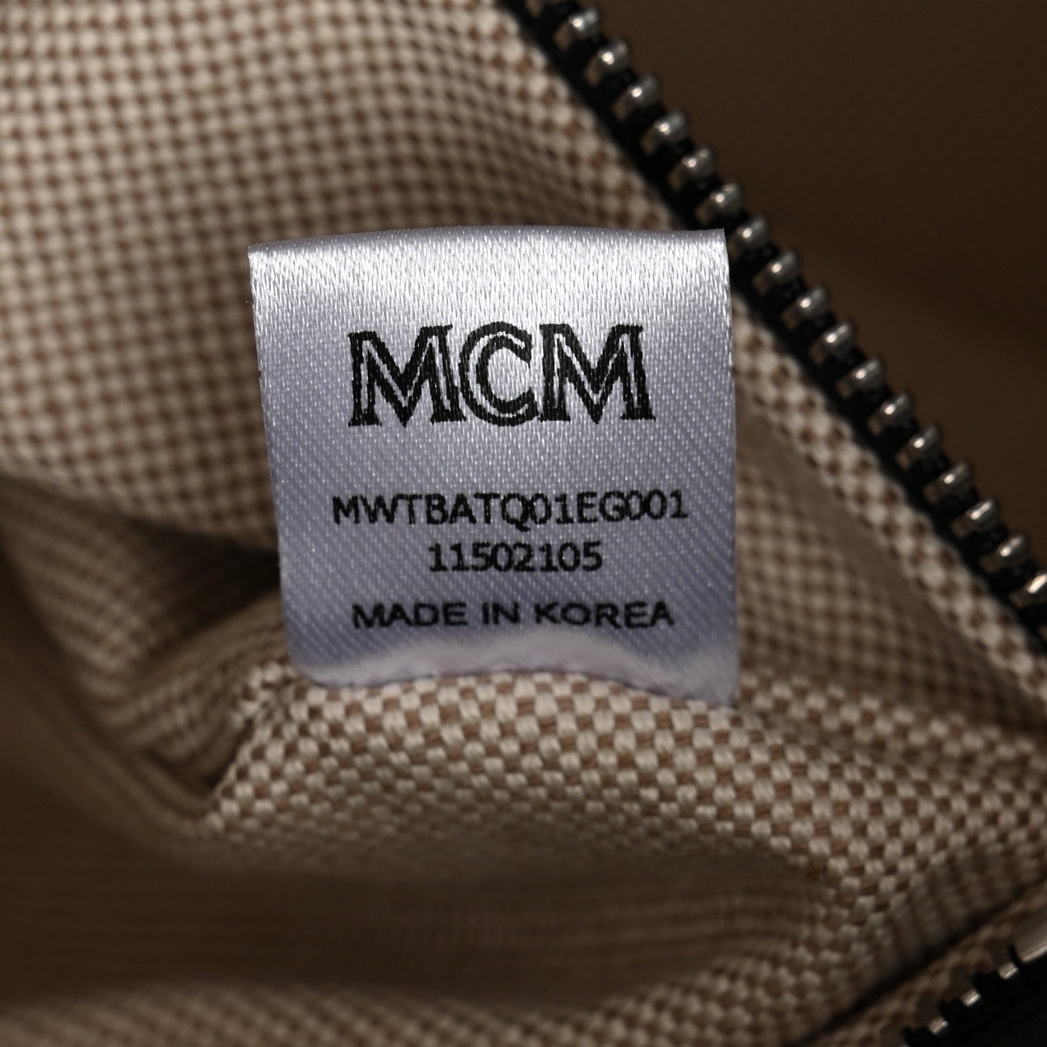 Nappa Jacquard Monogram Large Tote Grey