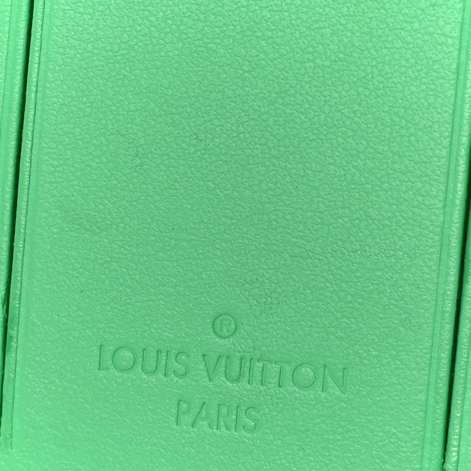 Monogram Taurillon Keepall Bandouliere 25 Minty Green