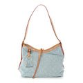 Monogram Denim CarryAll PM Sky Blue