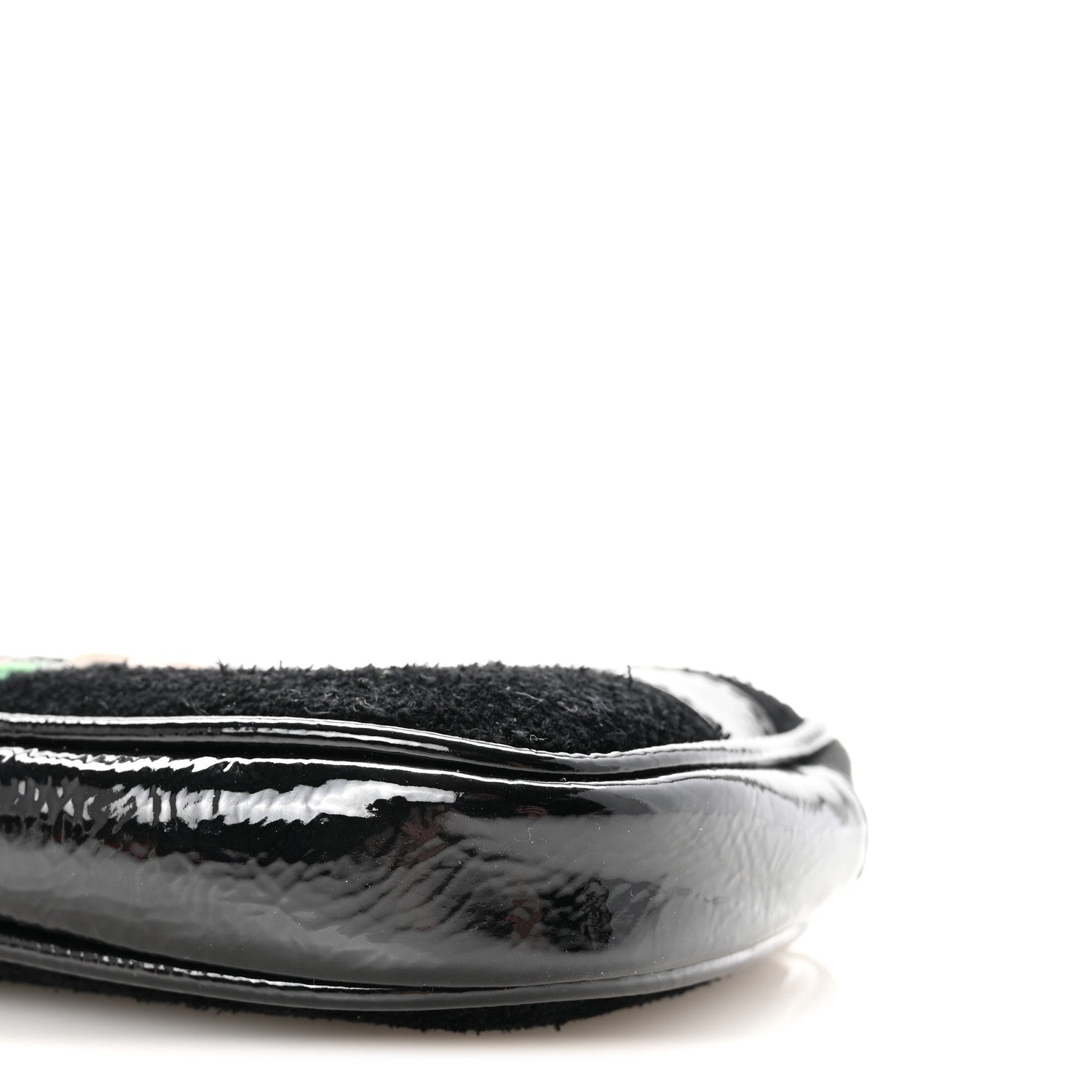 Suede Patent Ophidia Belted iPhone Case 85 34 Black