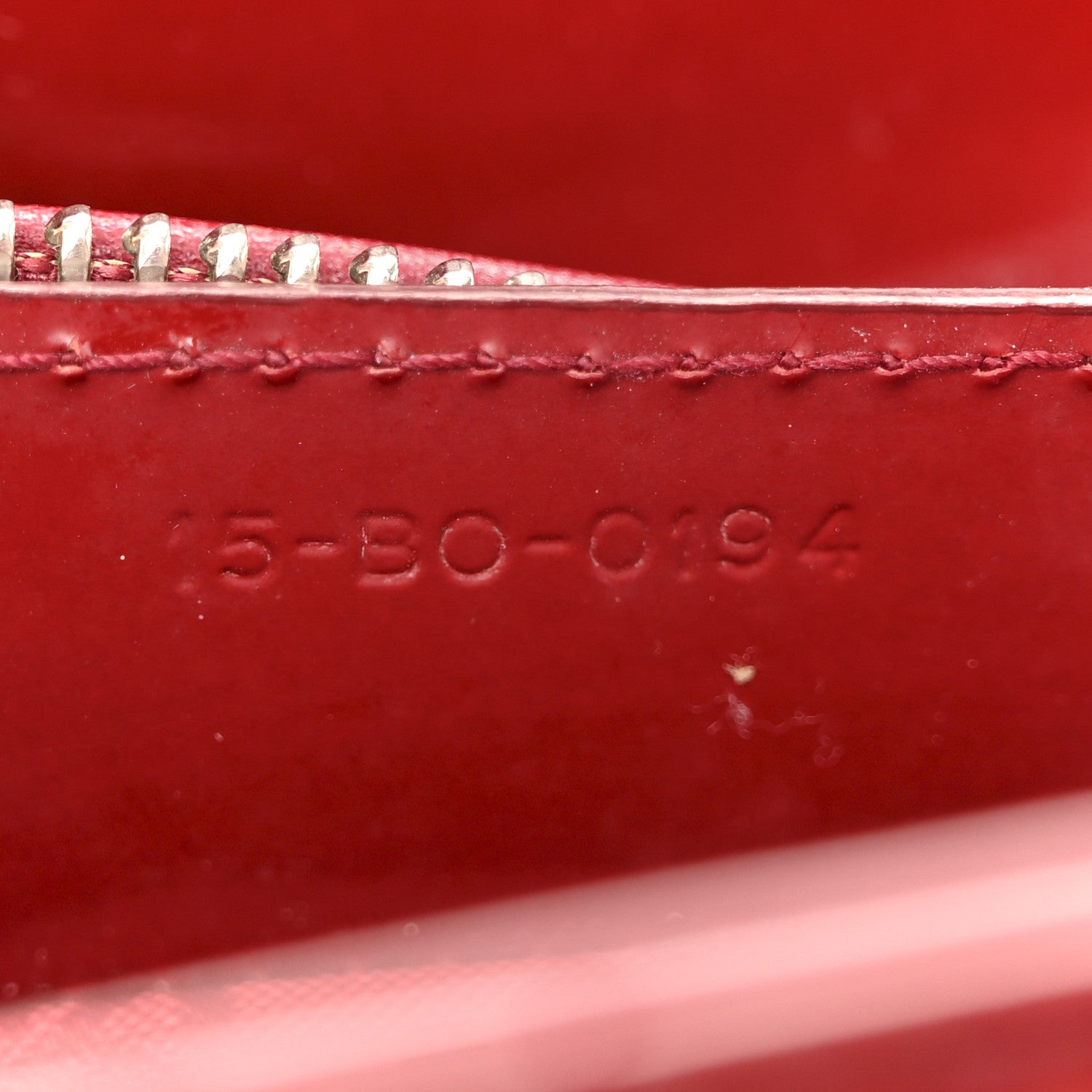 Patent Cannage Medium Lady Dior Red