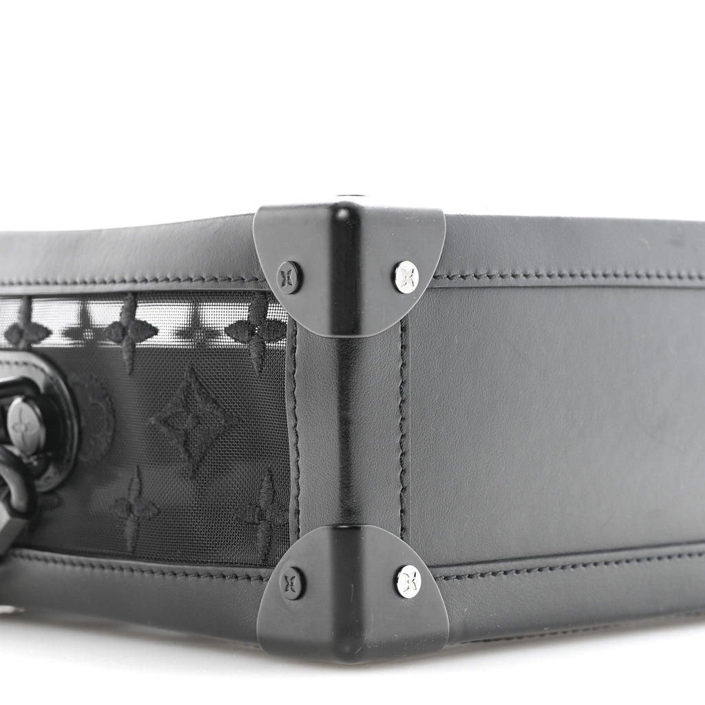 Monogram See Through Soft Trunk Black