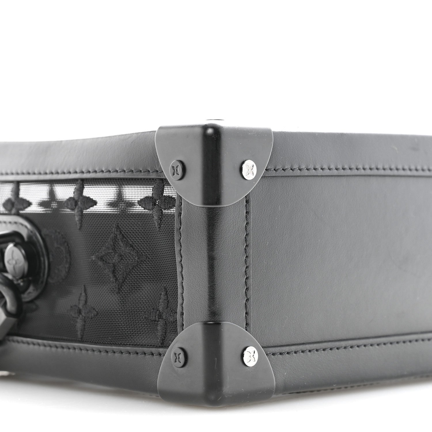Monogram See Through Soft Trunk Black