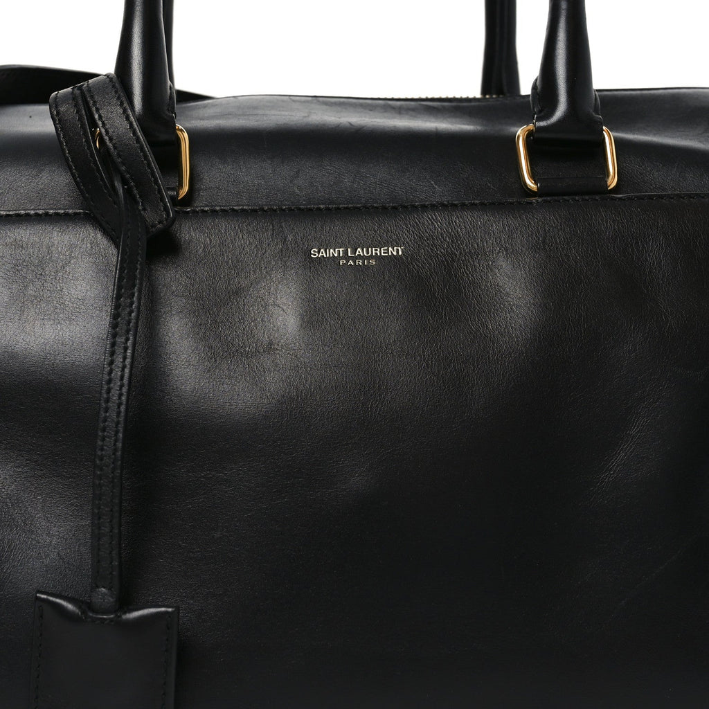 Calfskin Classic Duffle 6 Black
