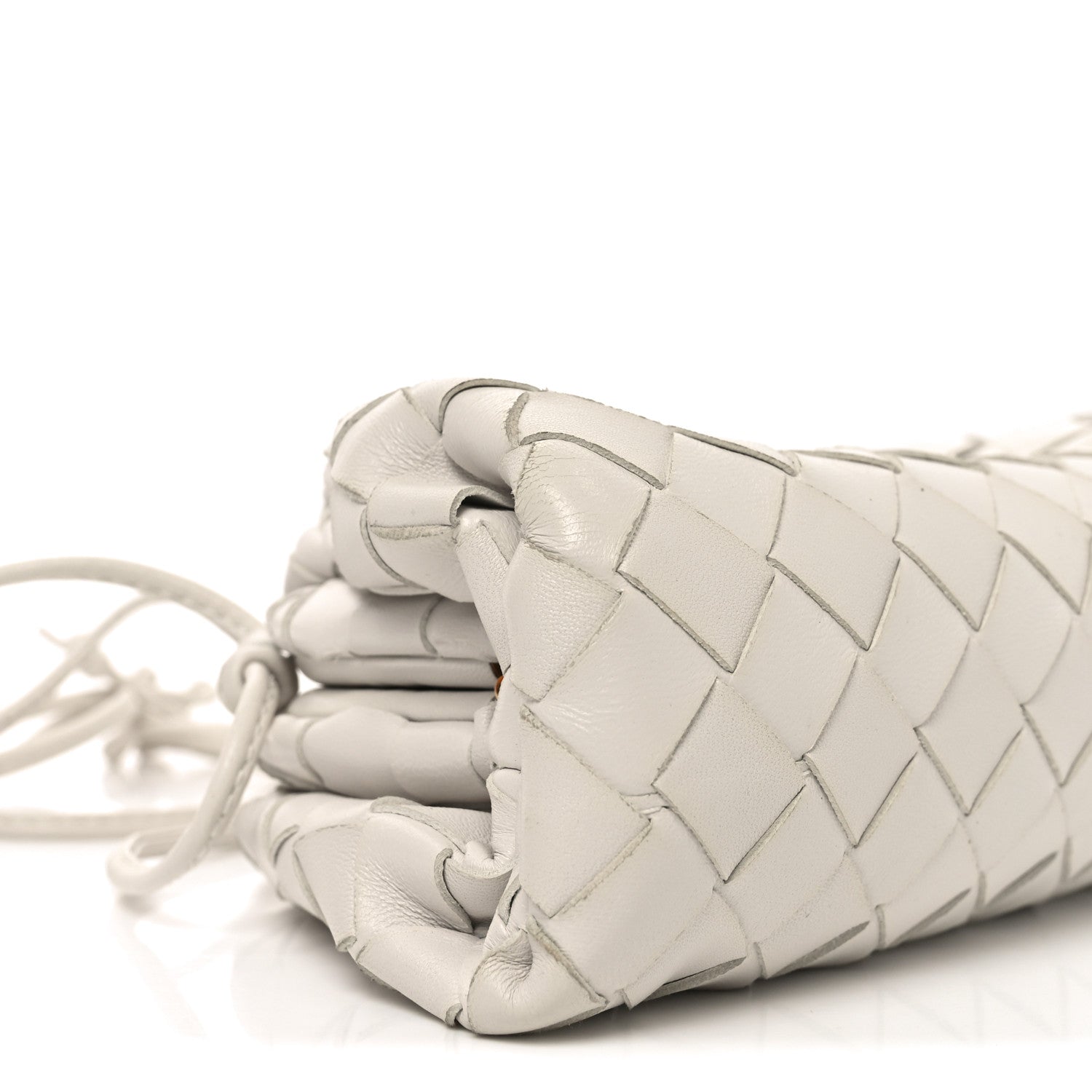 Nappa Intrecciato The Mini Pouch Chalk