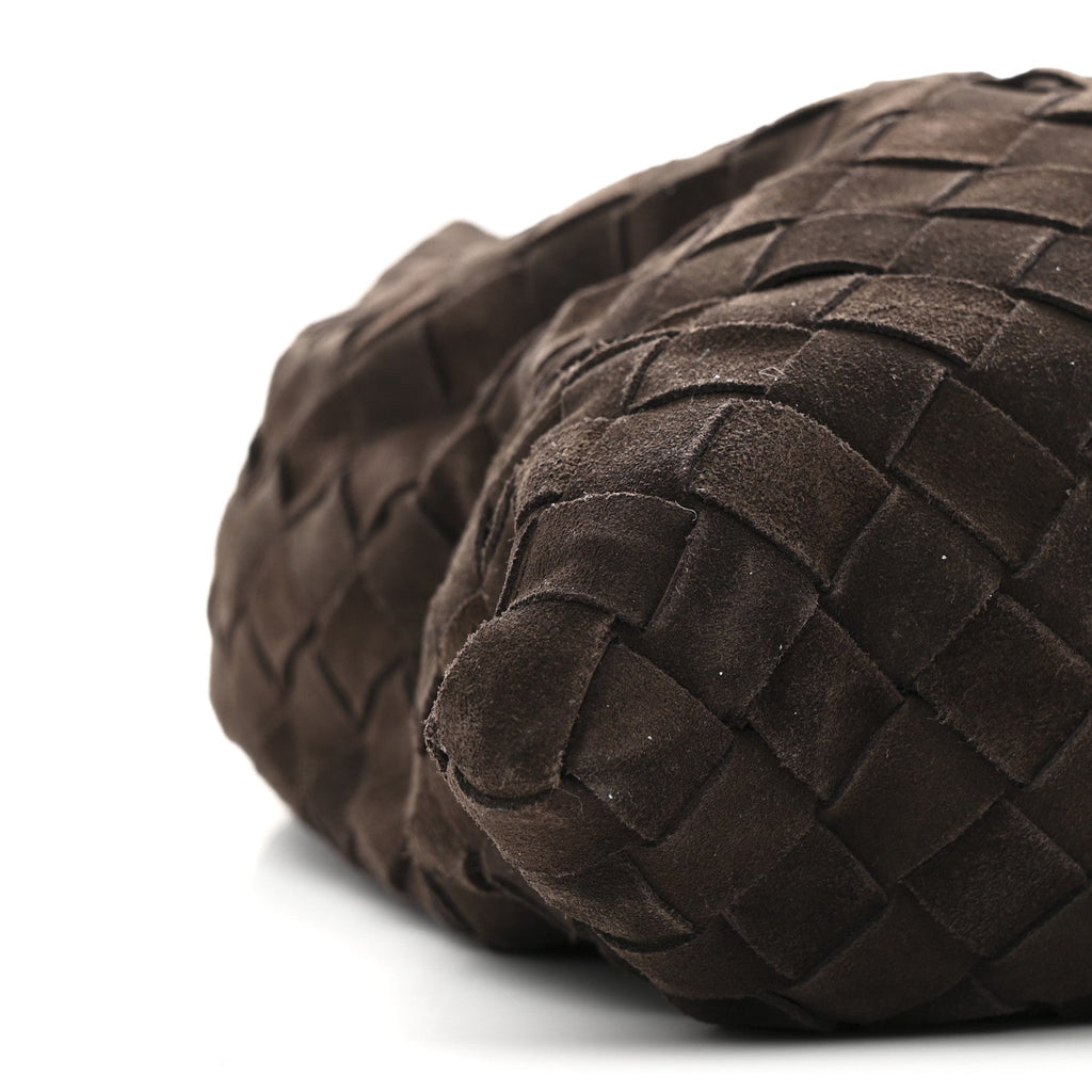 Suede Intrecciato Small Hop Fondant