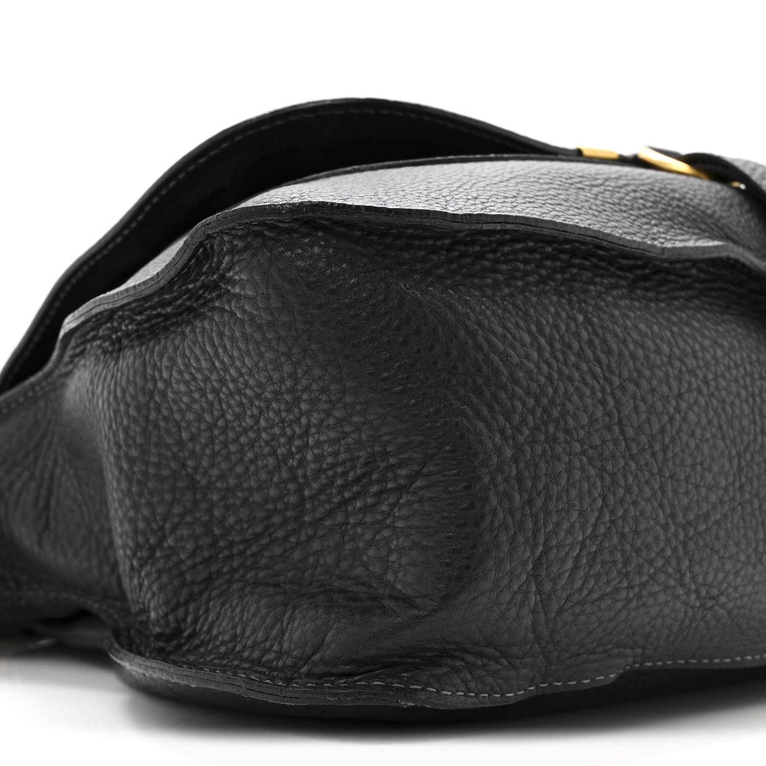 Calfskin Medium Marcie Satchel Black