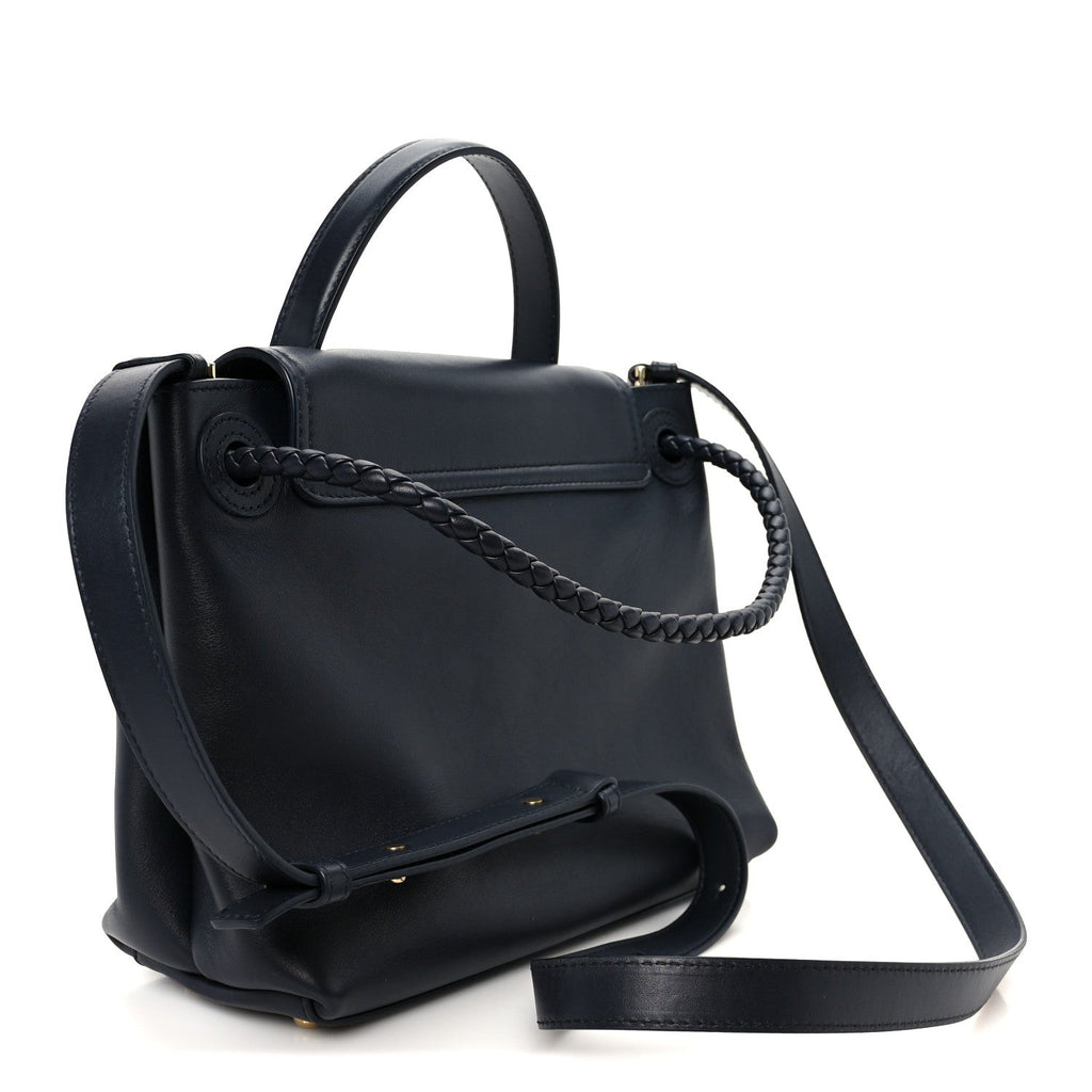 Silky Calfskin Small Ciao Ciao Black