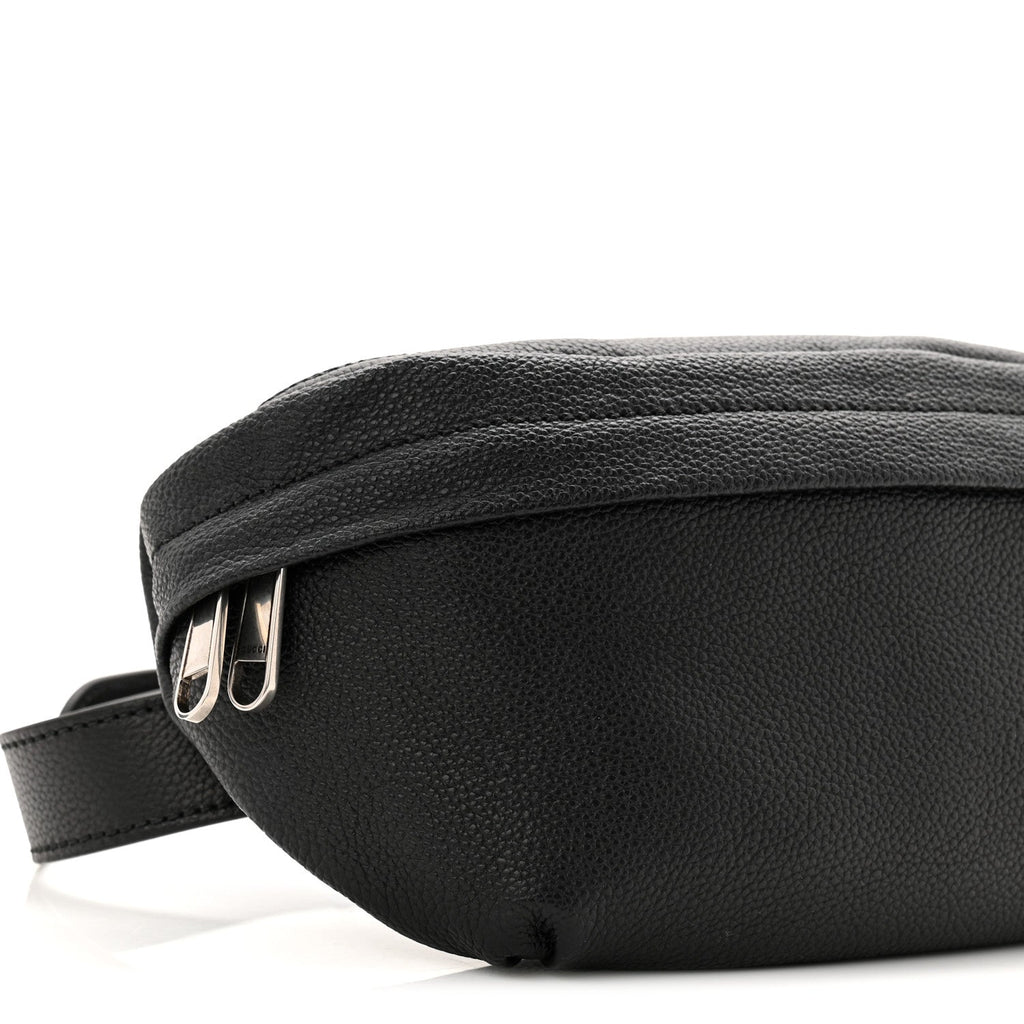 Grained Calfskin Embossed GG Monogram Belt Bag 80 32