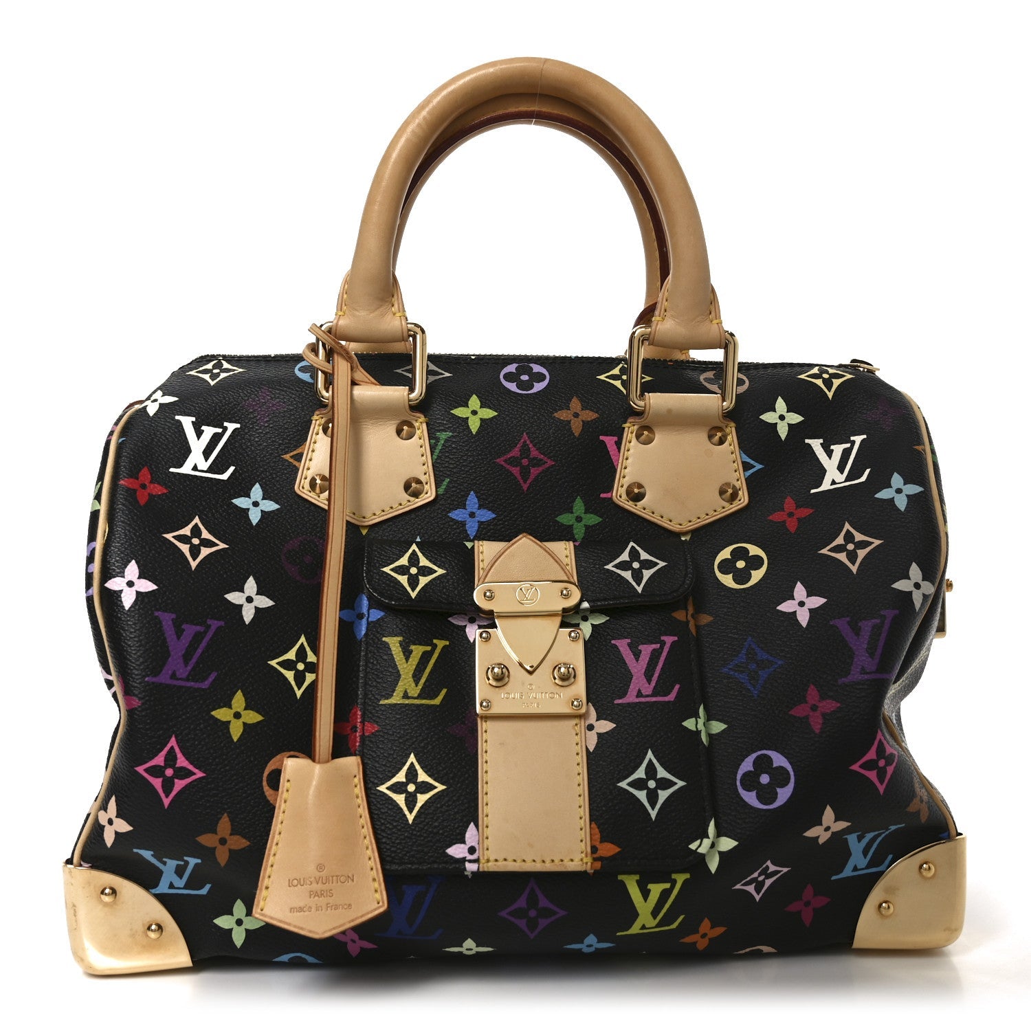 Monogram Multicolor Speedy 30 Black