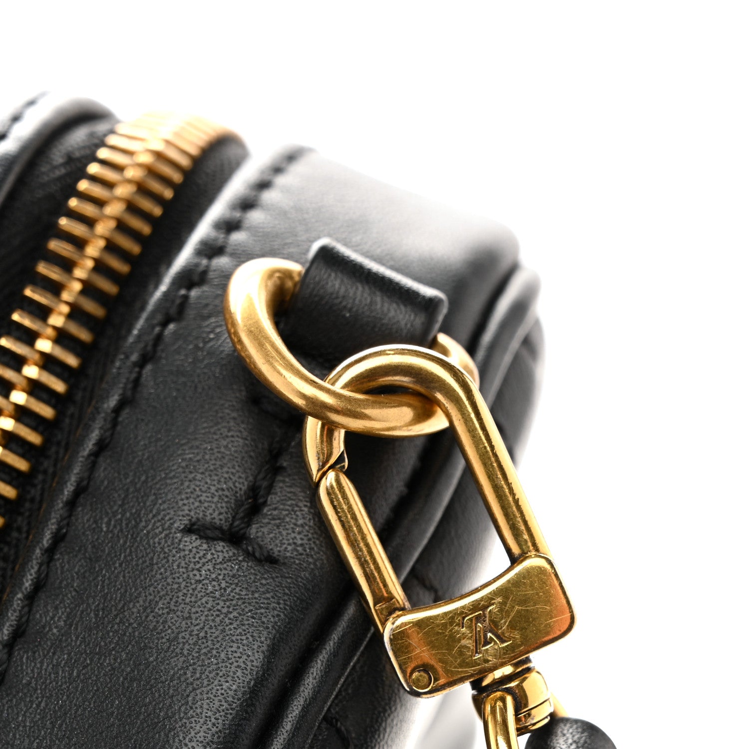 Calfskin New Wave Heart Bag Black
