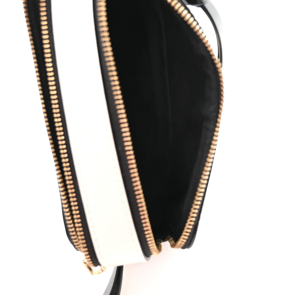 Saffiano Small Snapshot Camera Black Mulitcolor