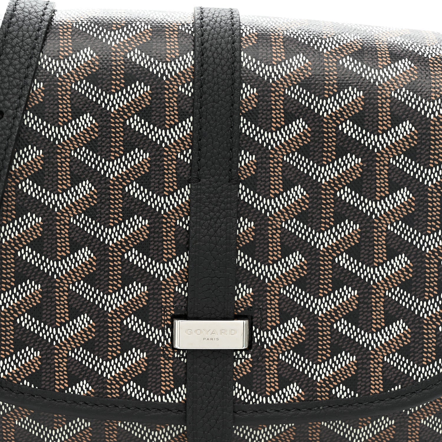Goyardine Belvedere II PM Messenger Bag Black