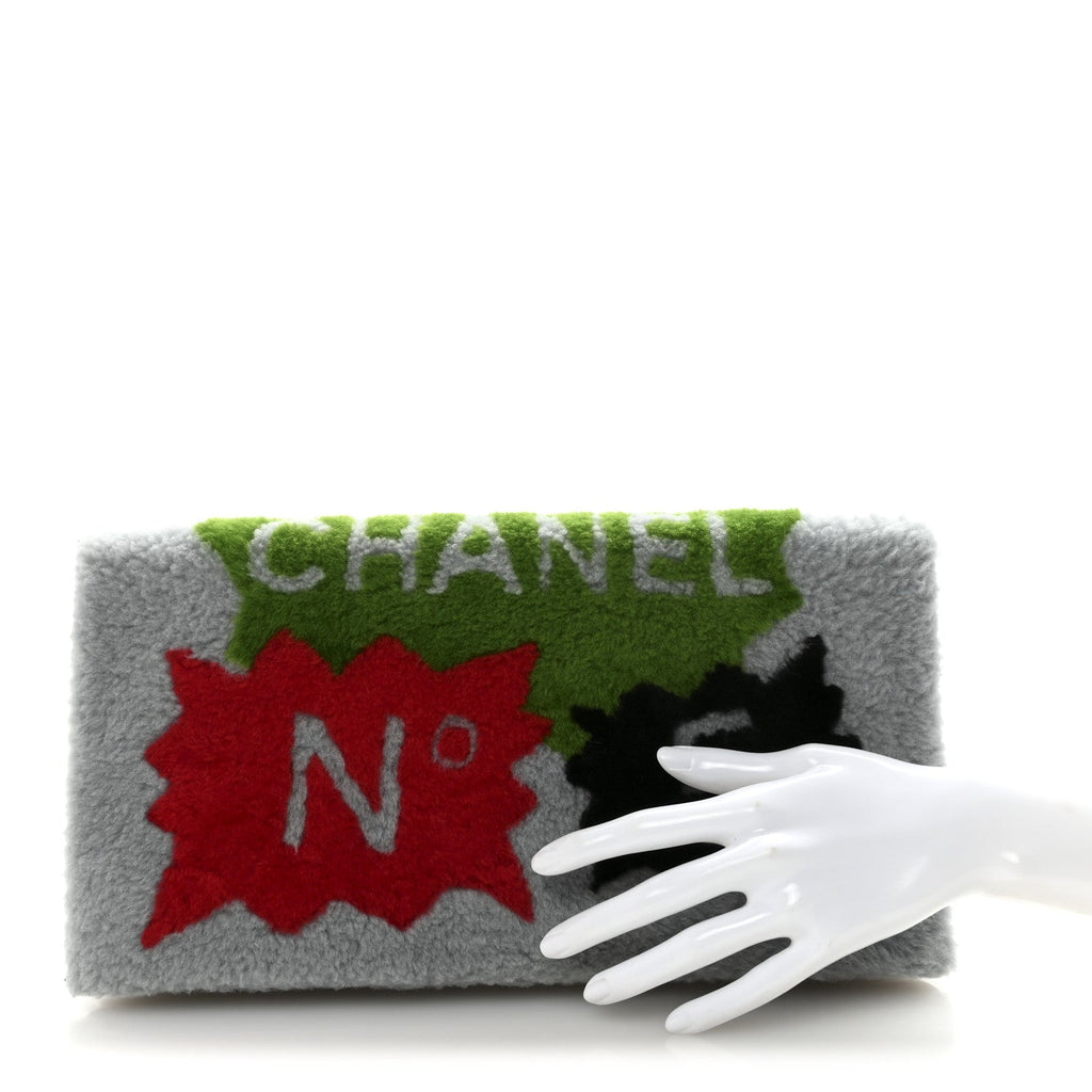Shearling Lambskin Chanel 100% Grey