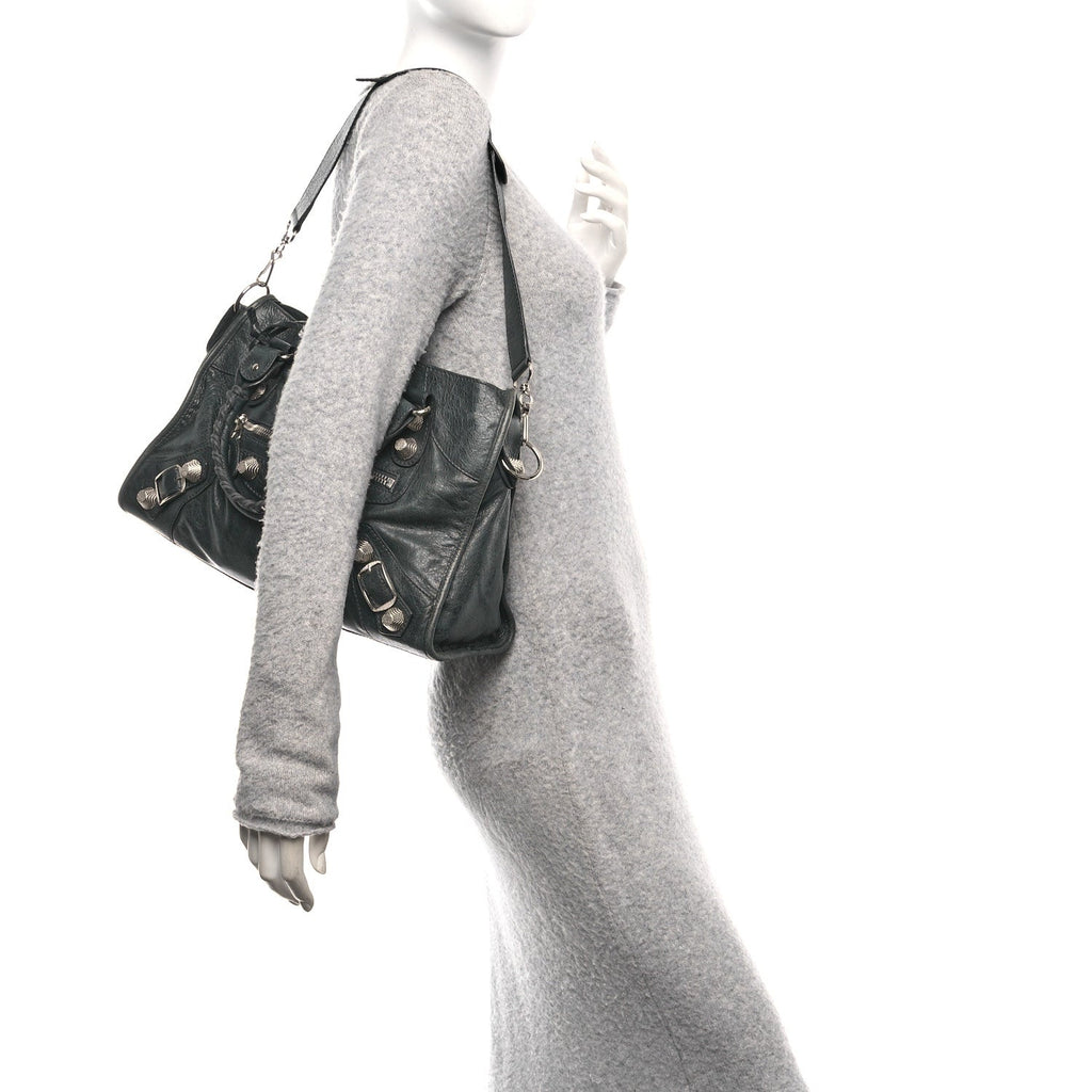 Agneau Giant 21 Silver Hardware City Anthracite