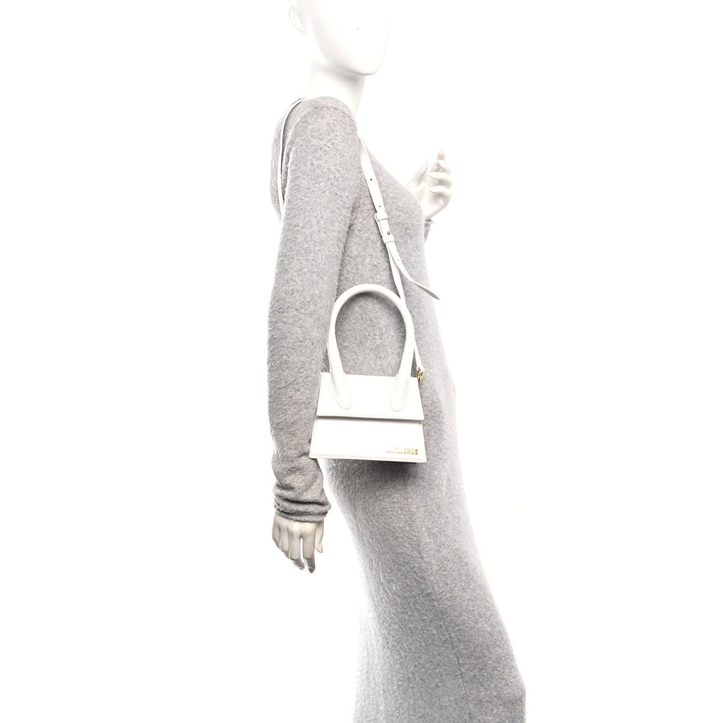 Smooth Calfskin Le Grand Chiquito White