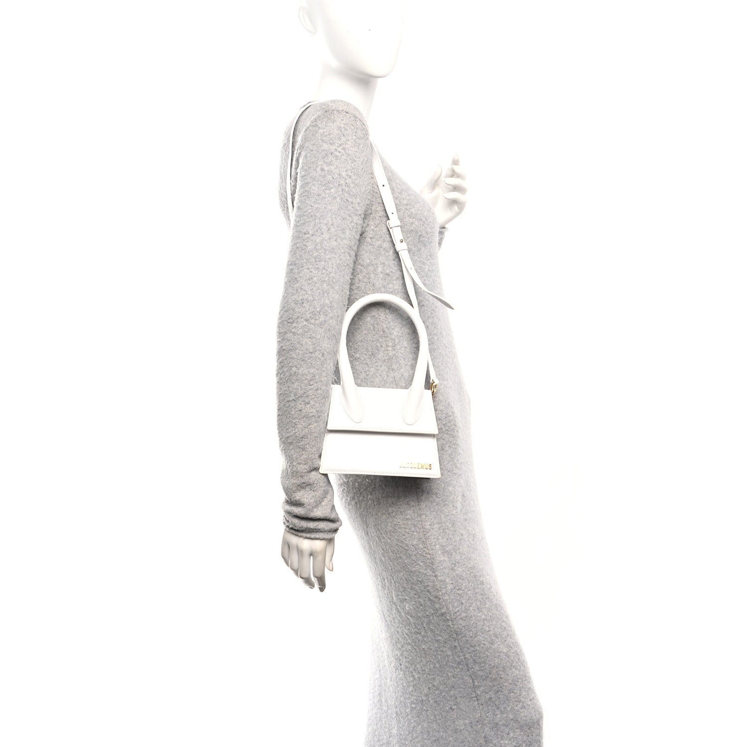 Smooth Calfskin Le Grand Chiquito White