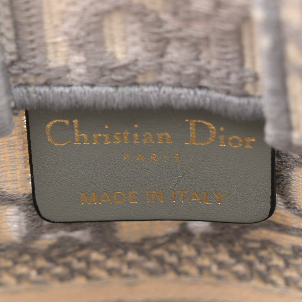 Oblique Mini Book Tote Phone Bag Grey
