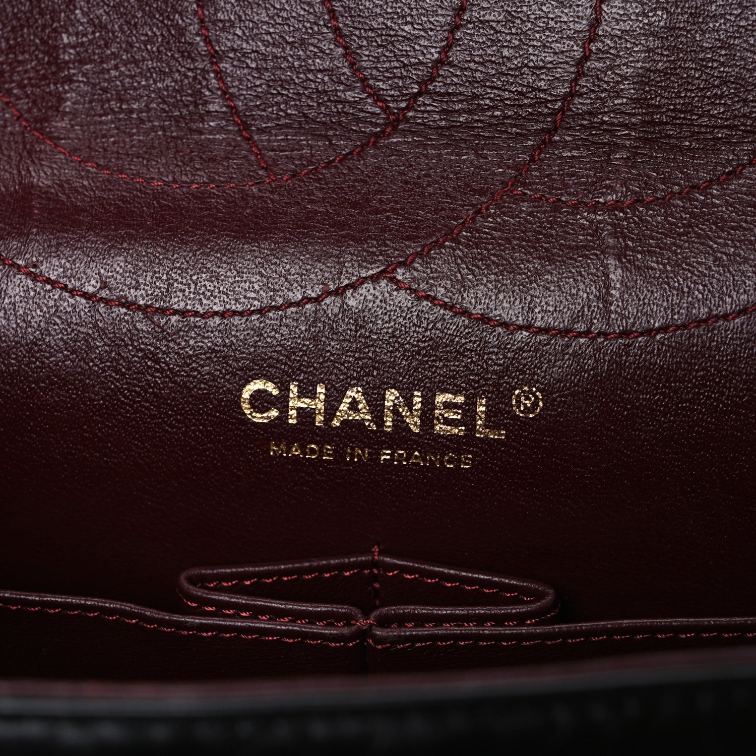 Aged Calfskin Quilted 2.55 Reissue 227 Flap Black