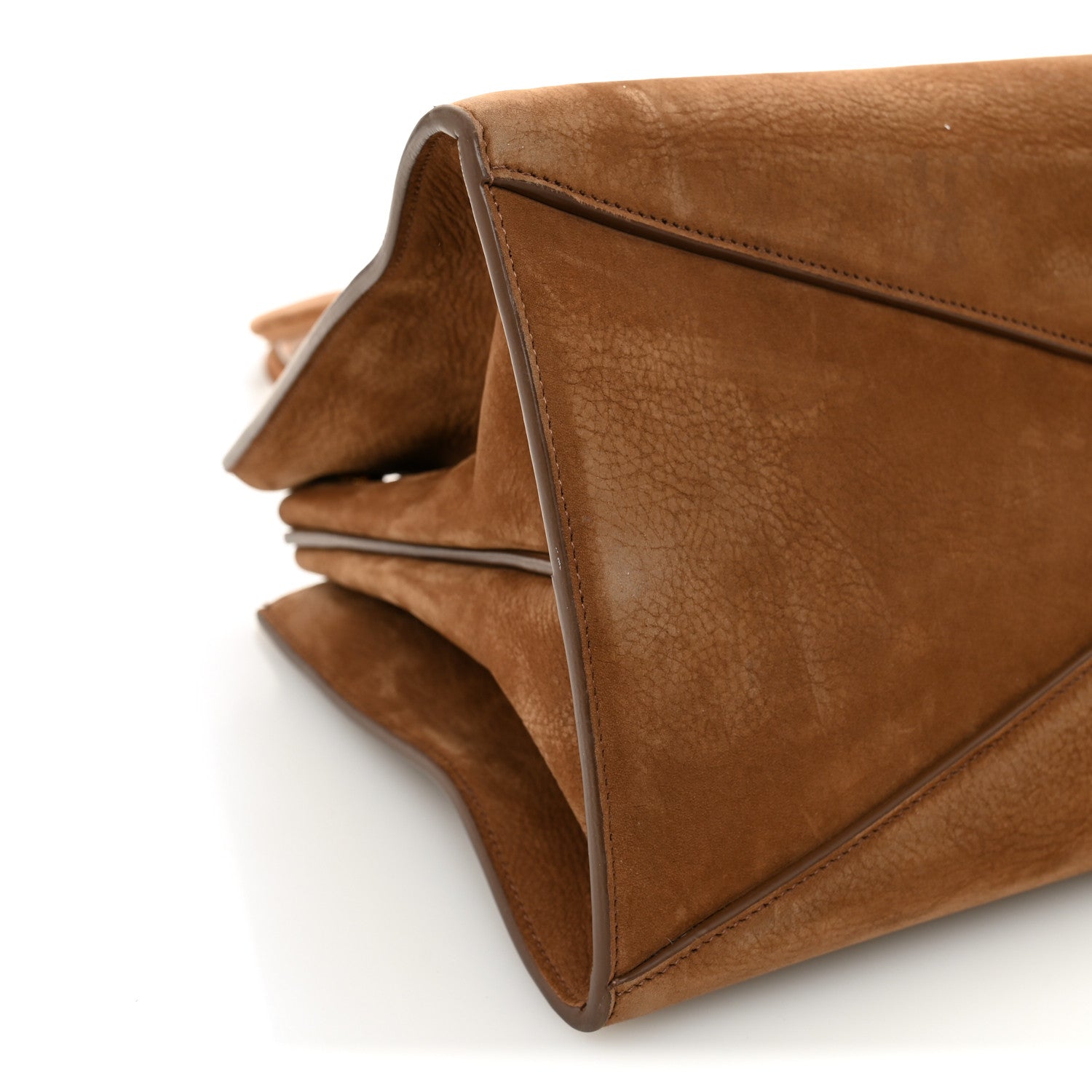 Nubuck Le Teckel Tote Terre D'Ombre