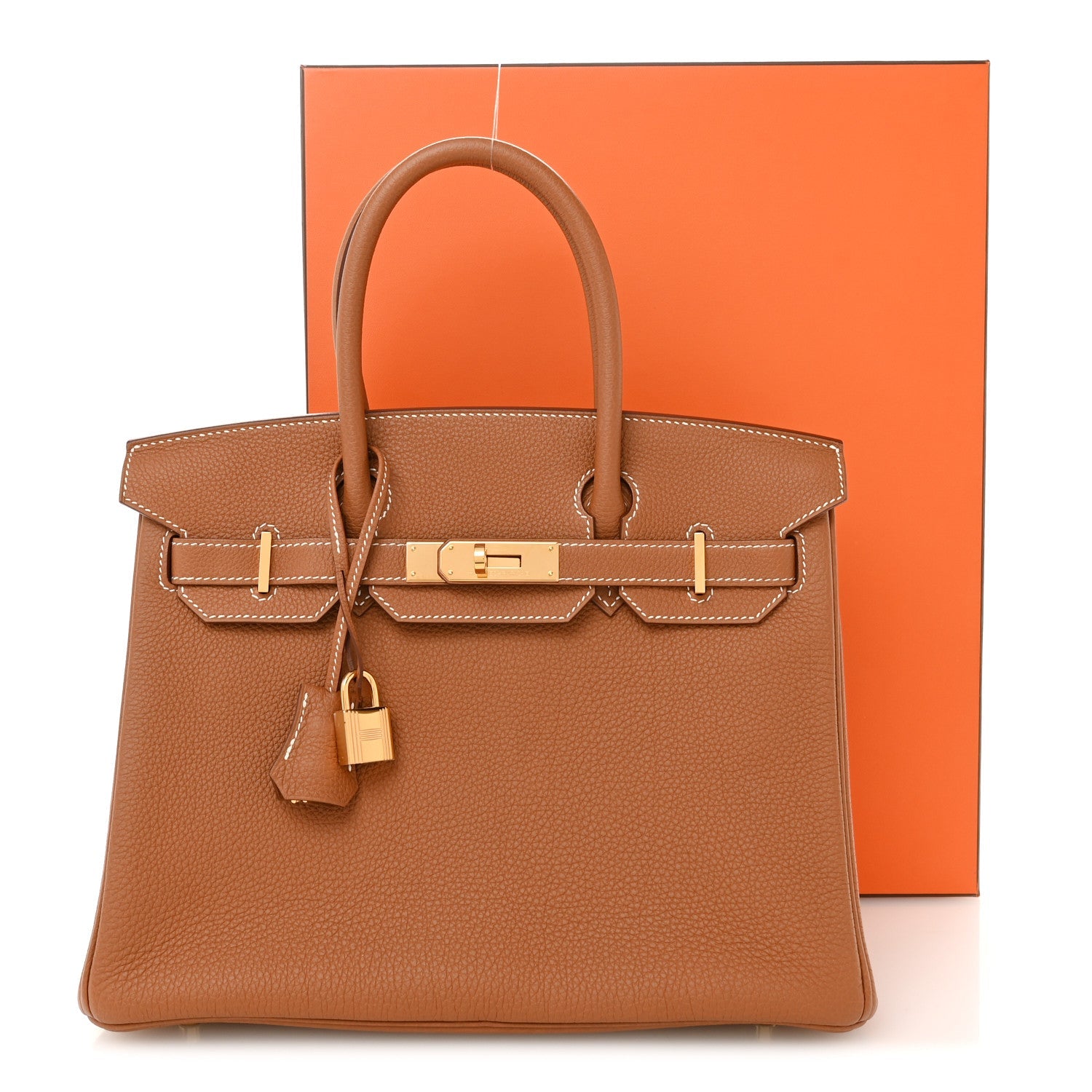 Togo Birkin 30 Gold