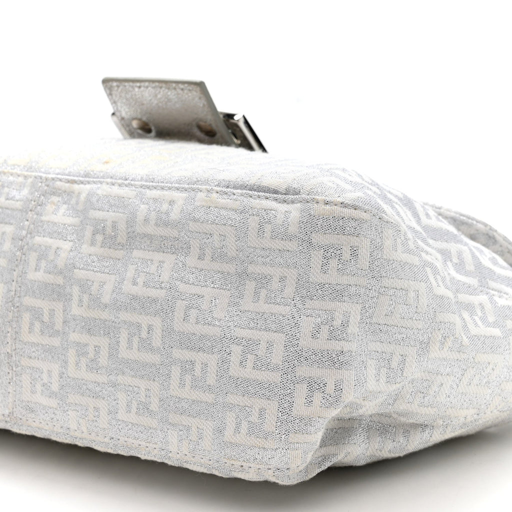 Metallic Zucchino Baguette Silver