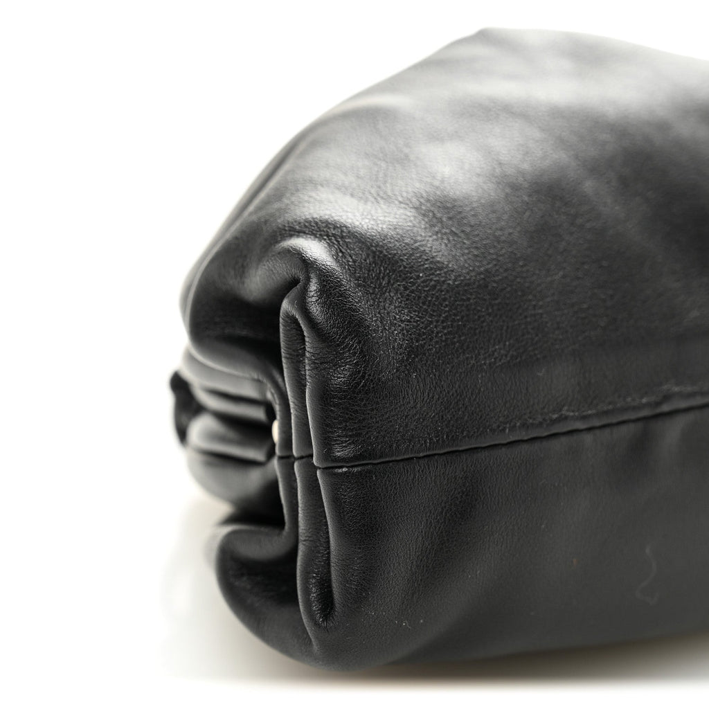 Butter Calfskin The Mini Pouch Black