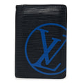Epi Initials Pocket Organizer Blue Marine