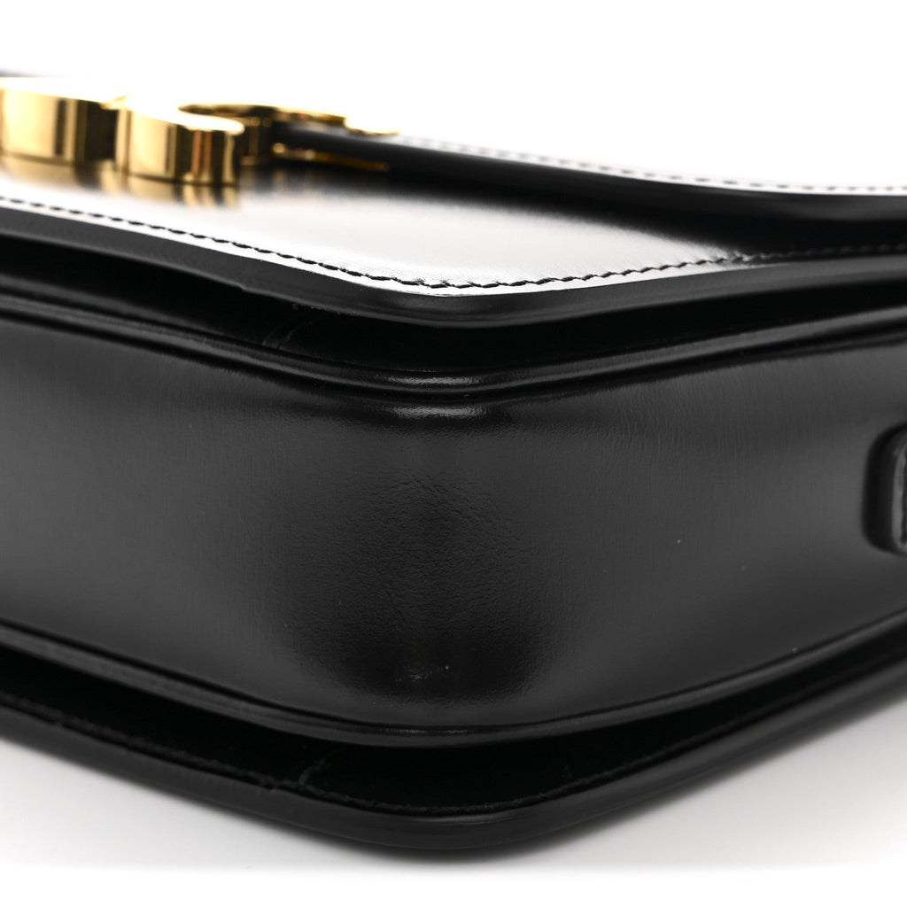 Shiny Calfskin Teen Triomphe Black
