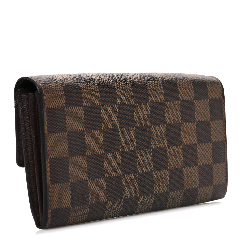 Damier Ebene Sarah Wallet