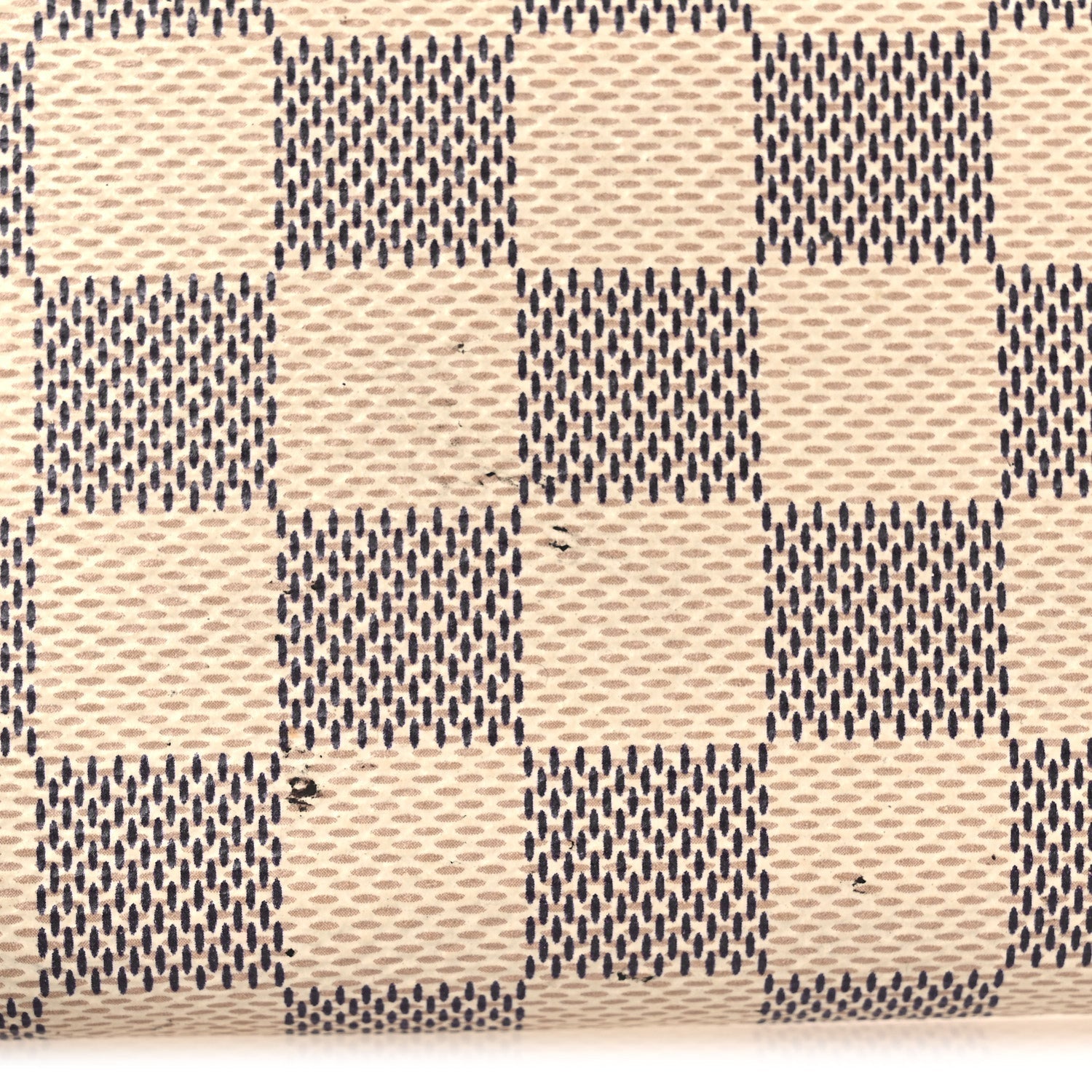Damier Azur Clemence Wallet Rose Ballerine