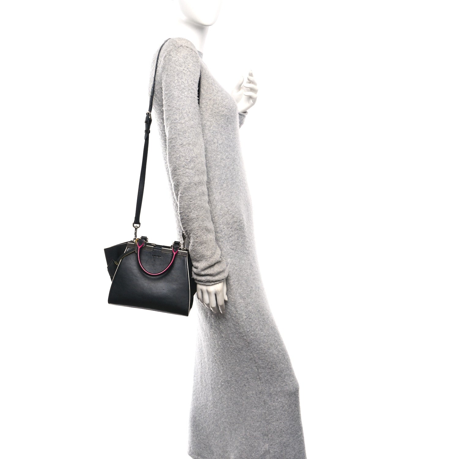 Vitello Dolce Mini 3Jours Tote Black