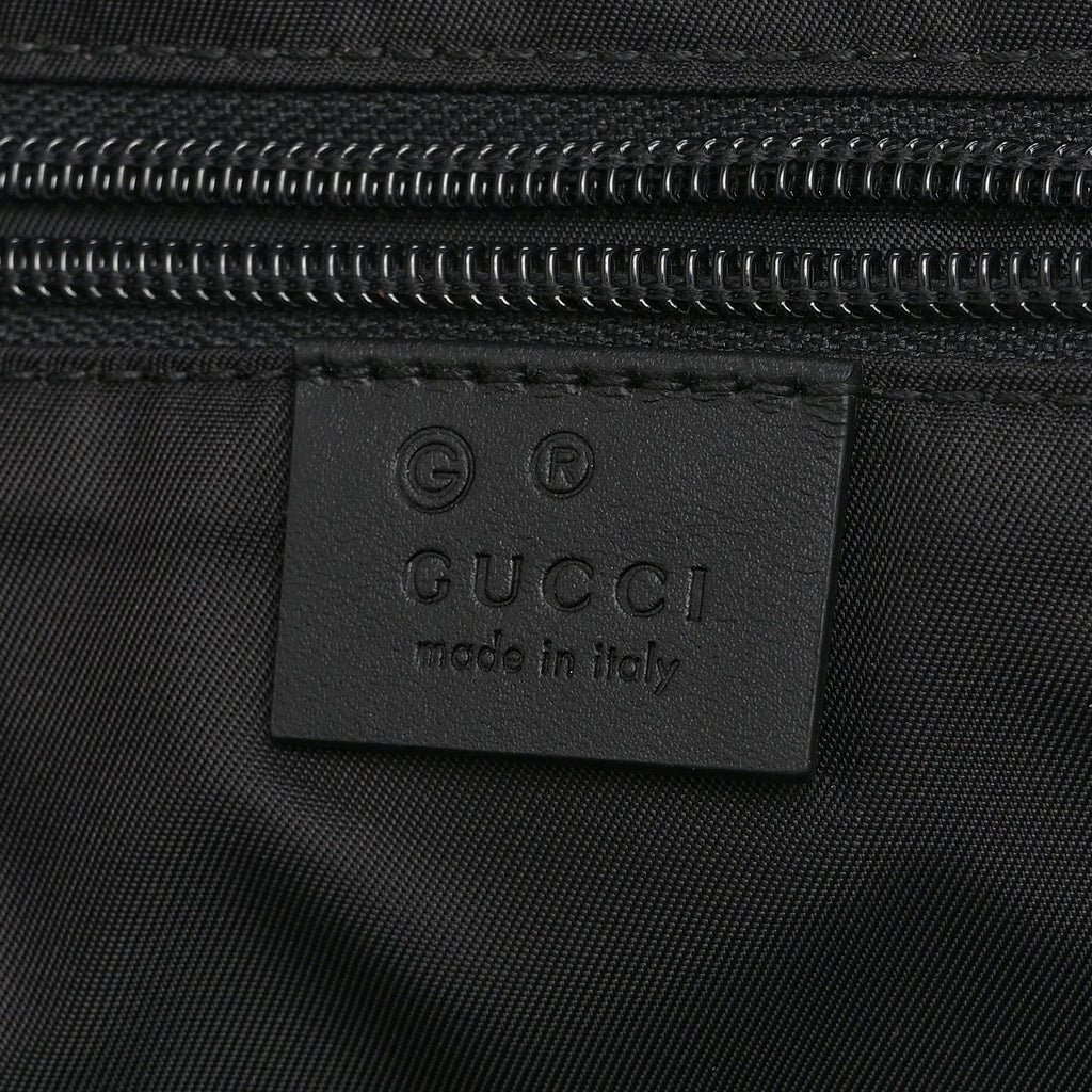 Techno Canvas Web Backpack Black