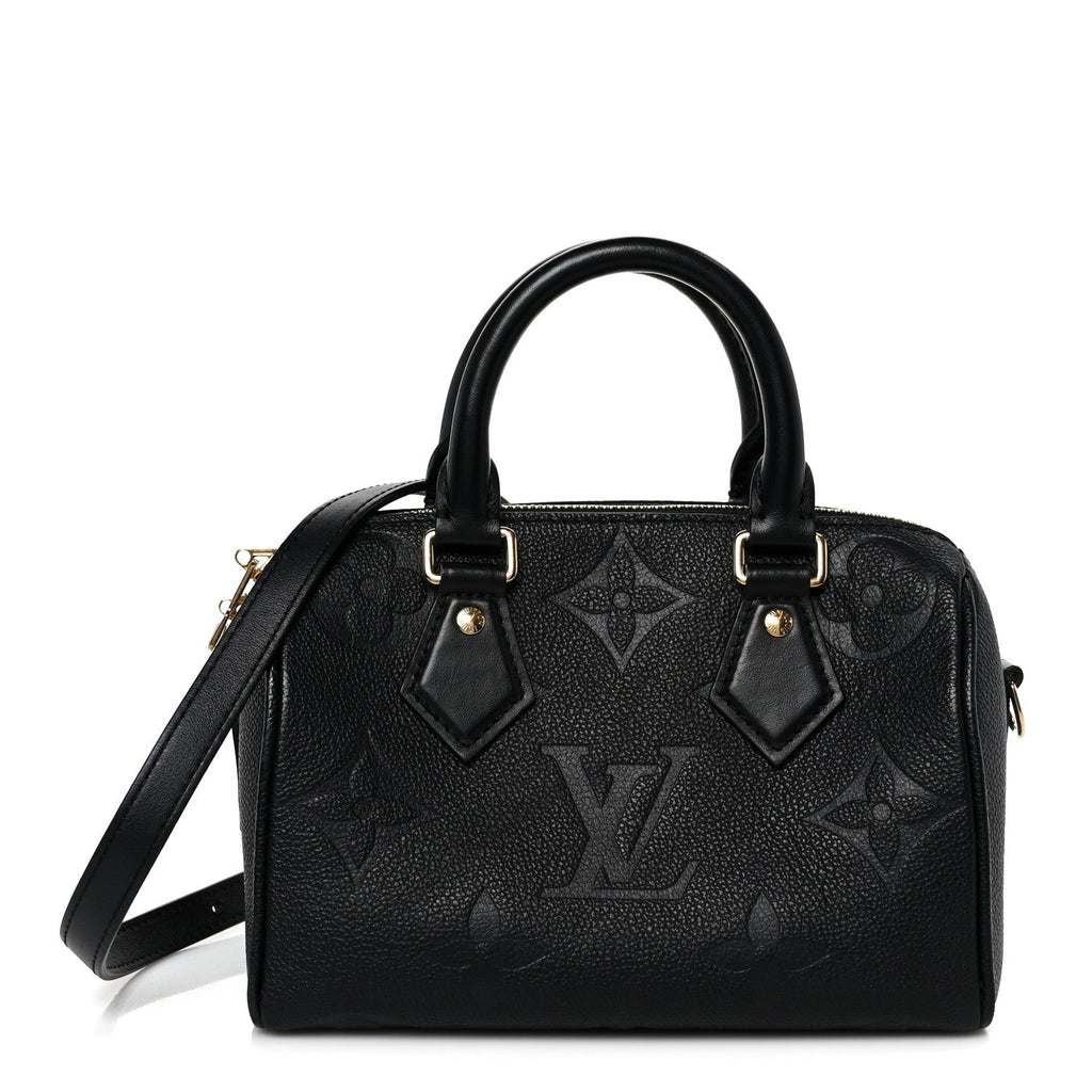 Empreinte Monogram Giant Speedy Bandouliere 20 Black