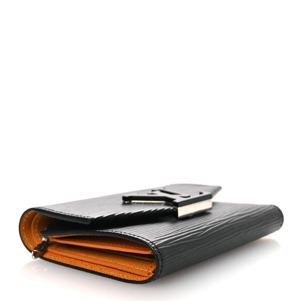 Epi Grenelle Compact Wallet Black