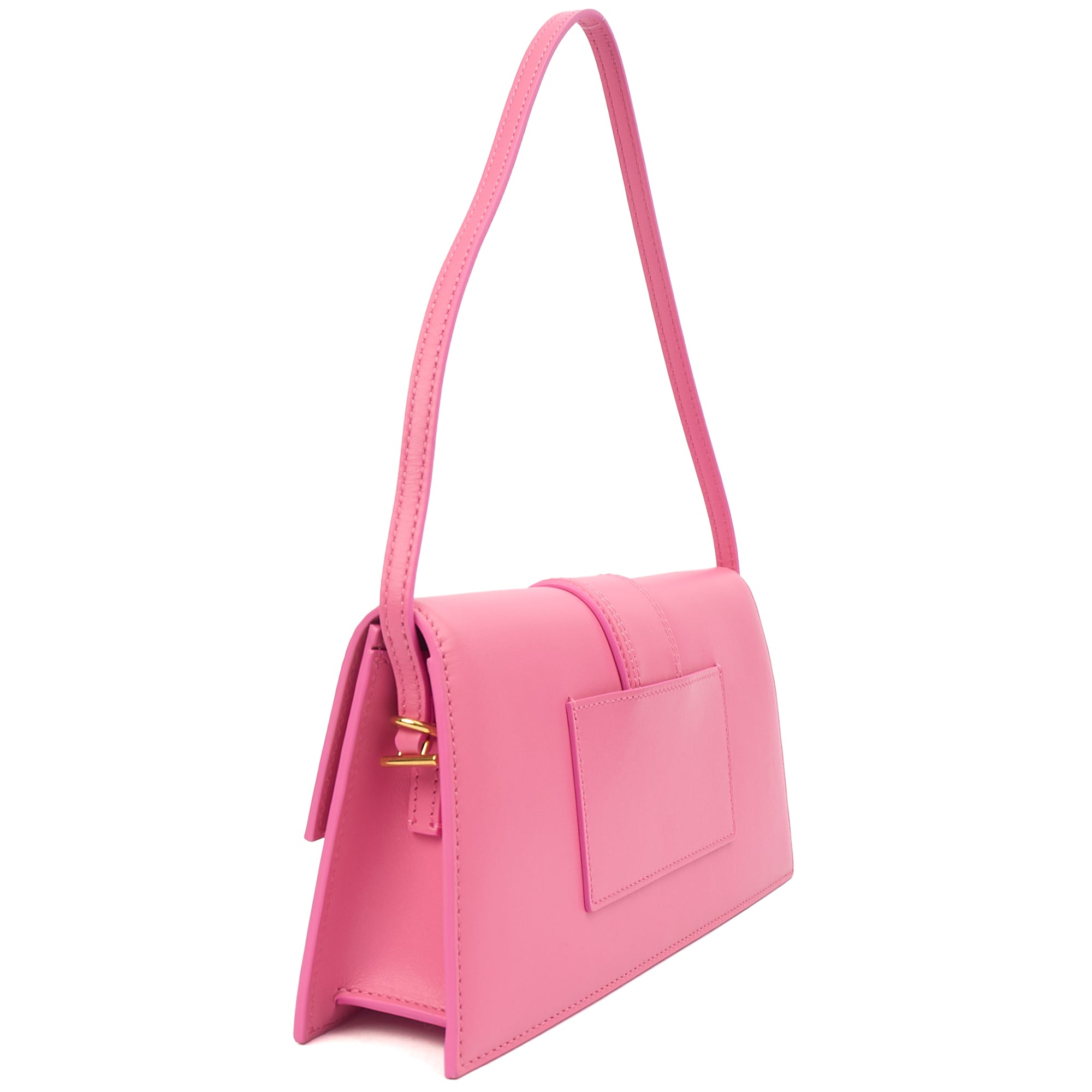 Jacquemus Shoulder Bag Le Bambino Long in Pink, Leather