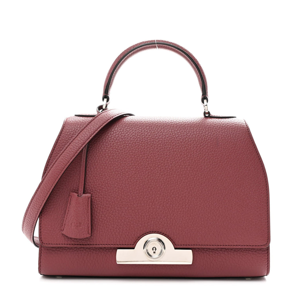 Carat Calfskin Rejane PM Wood Rose