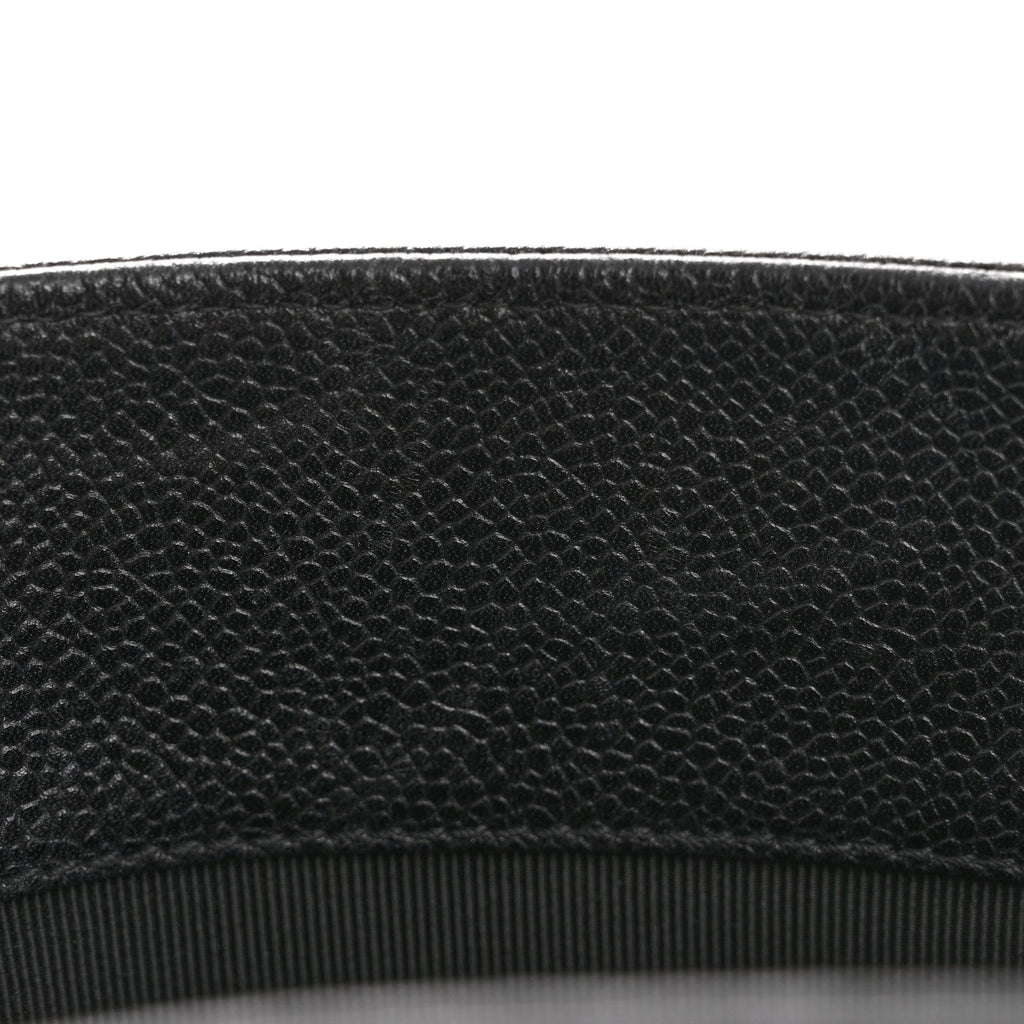 Caviar Shoulder Bag Black