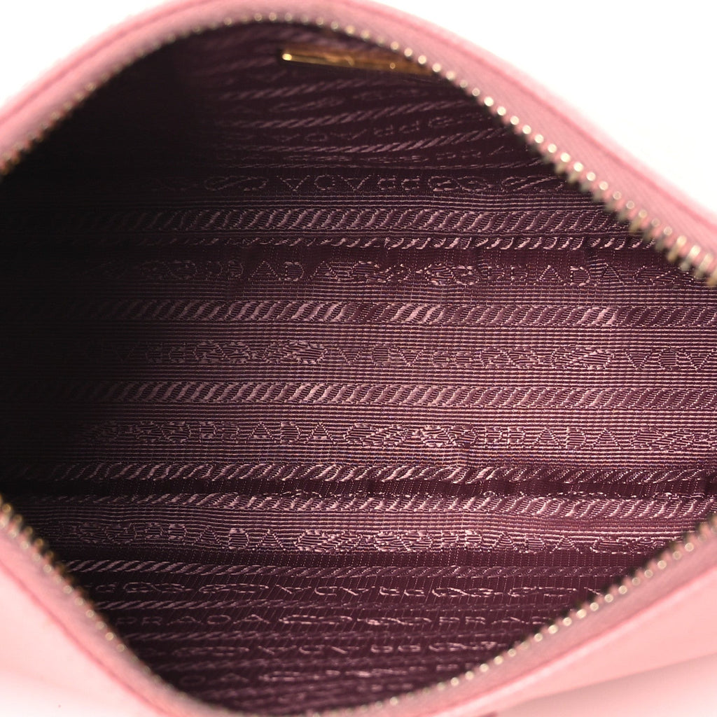 Saffiano Lux Re-Edition 2005 Shoulder Bag Petalo