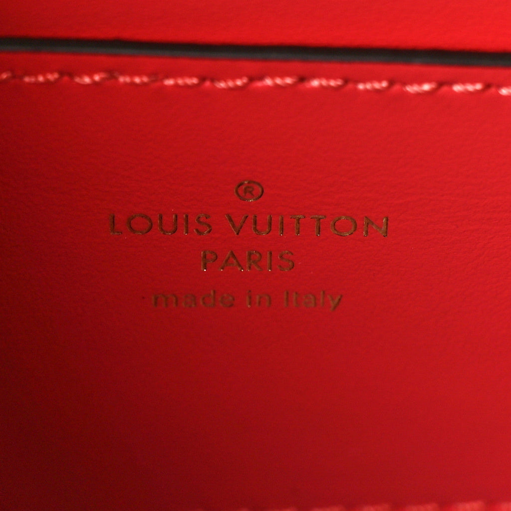Smooth Calfskin LV Pont 9 Dahlia
